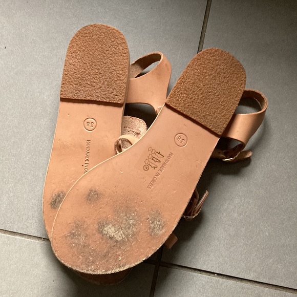 ANCIENT GREEK SANDALS charm sandals size 38 - Picture 6 of 8